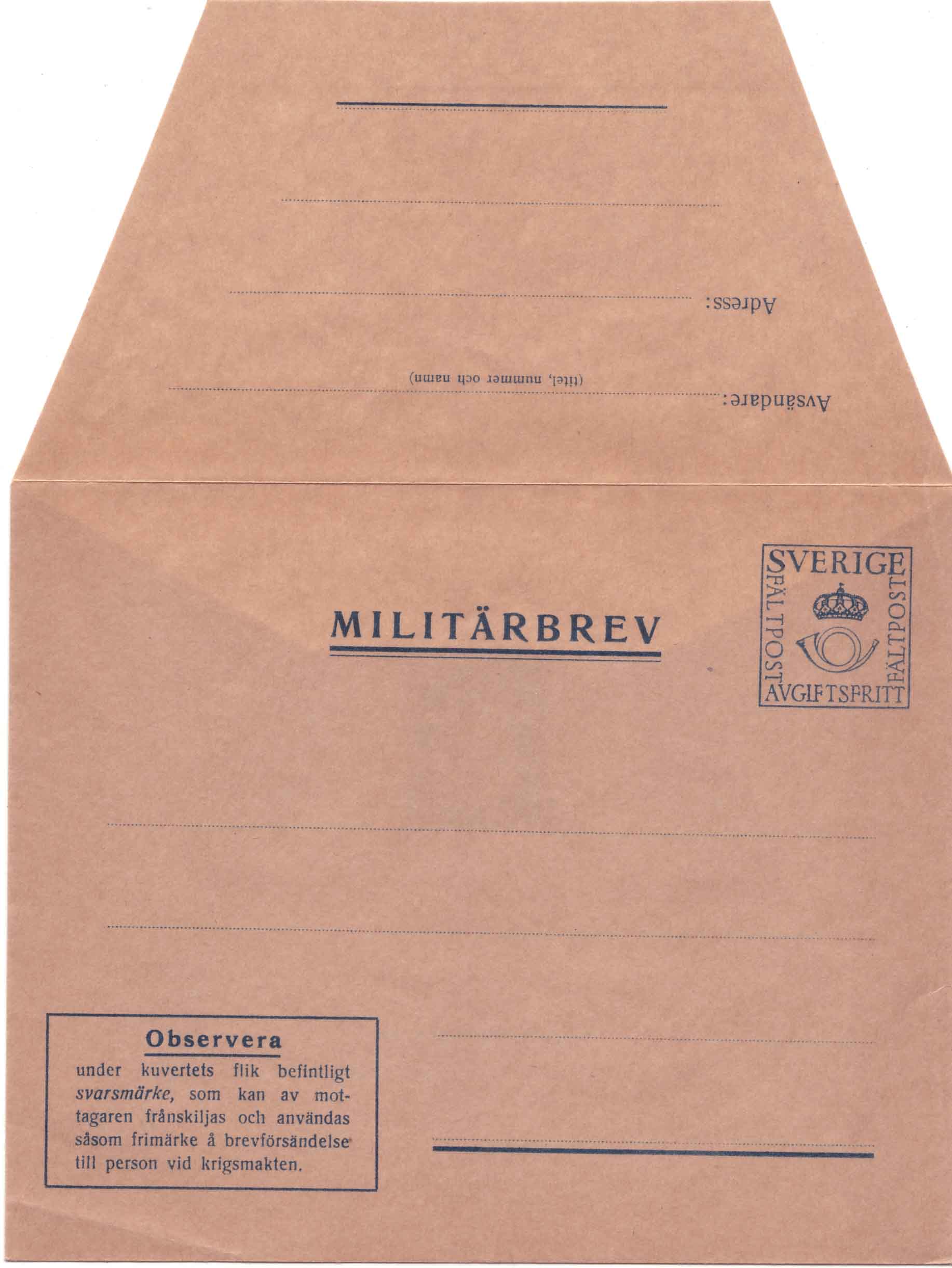 Militärbrev M 7